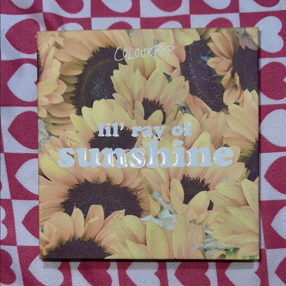 ColourPop Sunflower Sunshine Palette